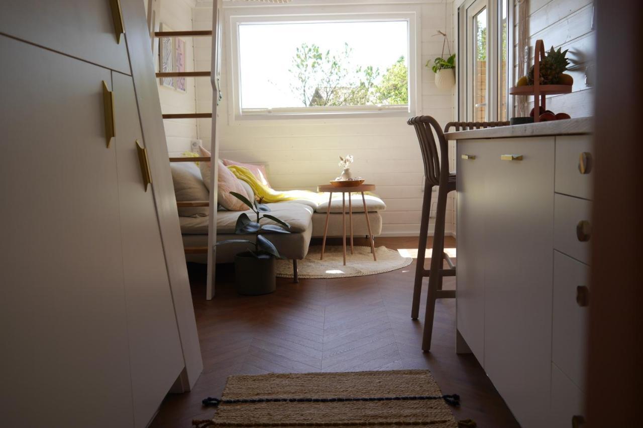 Tiny House Gaensebluemchen Villa Kirchanschoring Exteriör bild