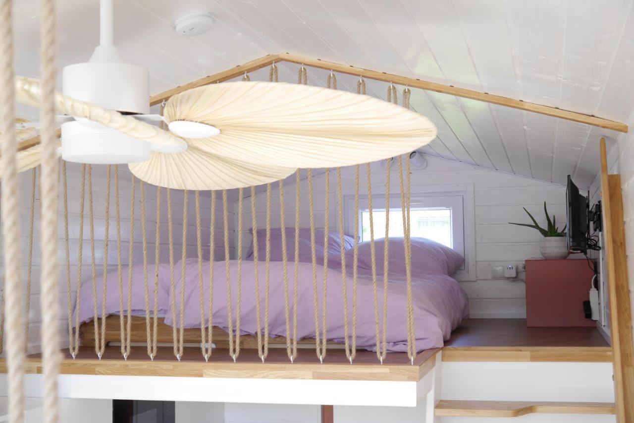 Tiny House Gaensebluemchen Villa Kirchanschoring Exteriör bild