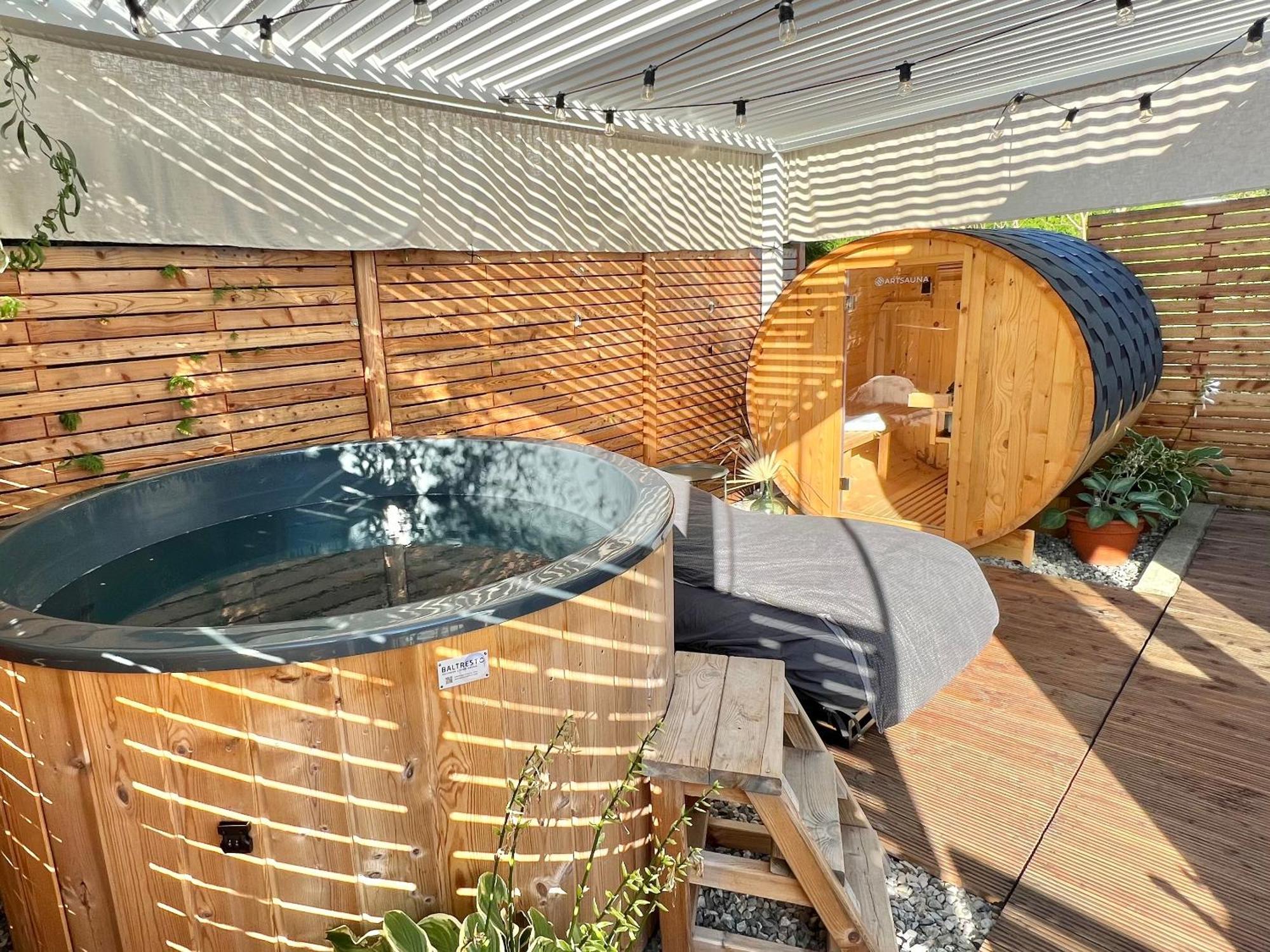 Tiny House Gaensebluemchen Villa Kirchanschoring Exteriör bild