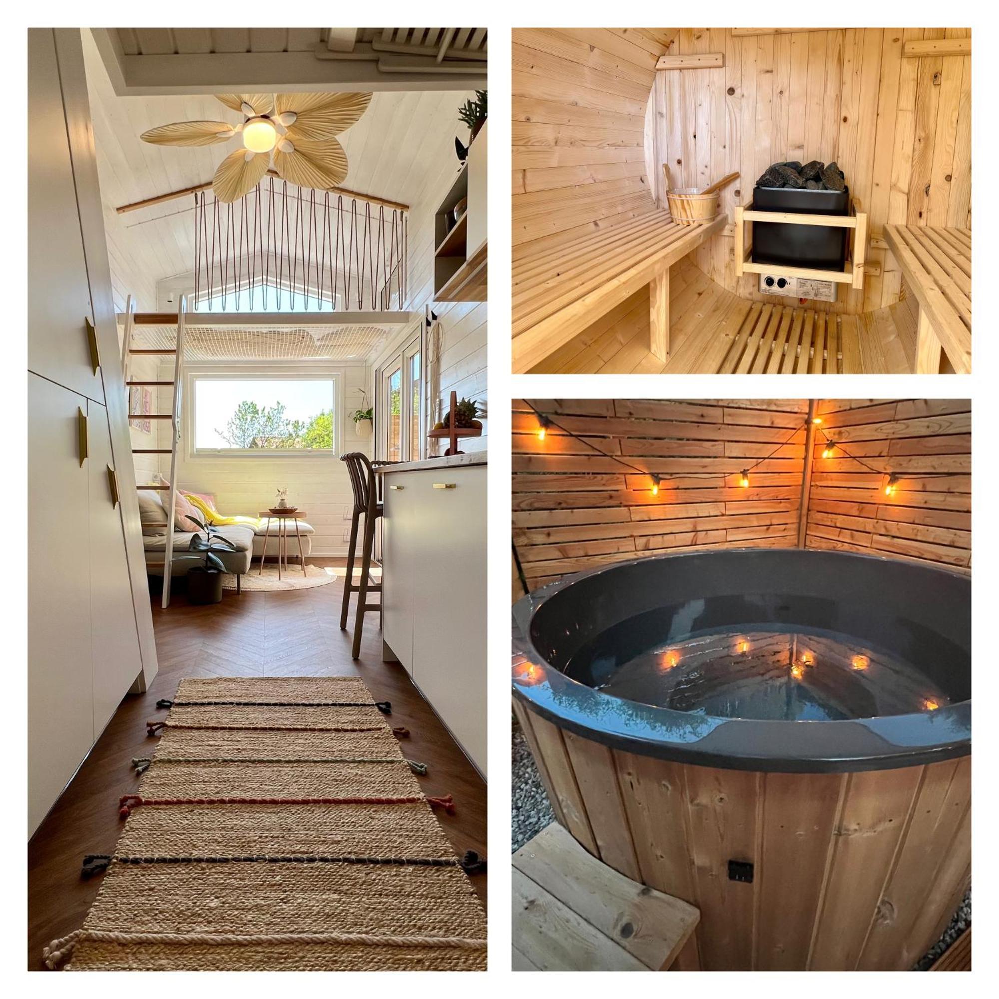 Tiny House Gaensebluemchen Villa Kirchanschoring Exteriör bild